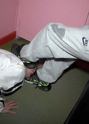 Submissive gay brunette Clem Boy gets analized by Fabien Roley in the sauna