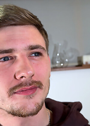 Young Straight Footballer Shows off his Hairy Hole  & Wanks his Rock Hard Uncut Cock & Cums!