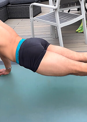 Young Straight Muscular Stud Wanks his Huge Hard Cock  on the Rooftop & Cums Hard!