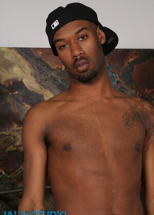 Handsome gay Cuban hottie Santos goes topless and plays with his BBC