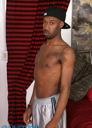 Handsome gay Cuban hottie Santos goes topless and plays with his BBC
