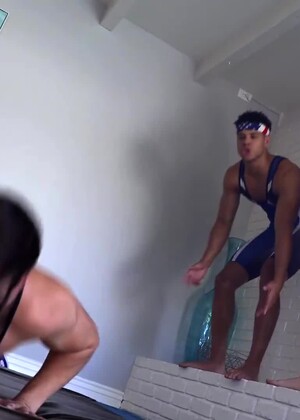 Jerk Off Race - Loser Gets JIZZED On! Channing Rodd, Dustin Hazel, and Jacob Booker Go Head-To-Head