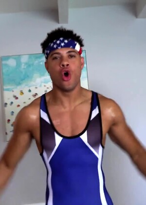 Jerk Off Race - Loser Gets JIZZED On! Channing Rodd, Dustin Hazel, and Jacob Booker Go Head-To-Head
