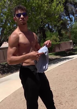 Fit Big Dick Ty Jason Jerks Off