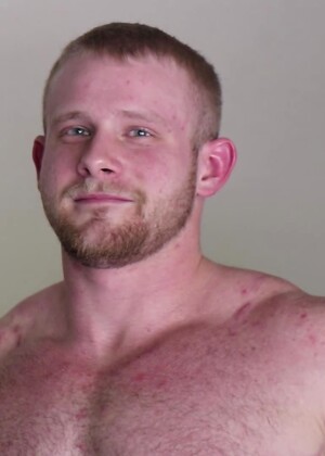 Hairy Bodybuilder Ryan Judd Jerks His COCK