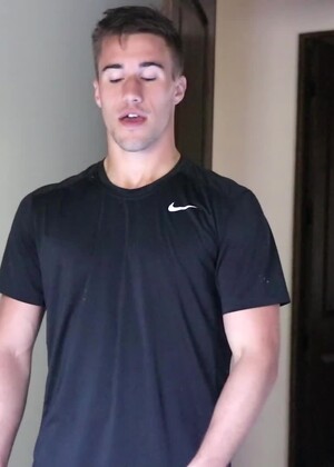 Myles Brownlee Jerks His Cock And CUMS