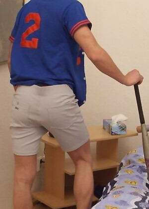Teen baseball player naked