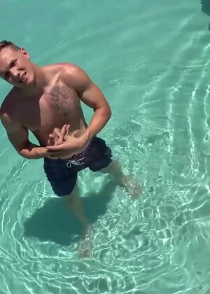 Big Cock Blonde Ryan Lacey Jerks Off