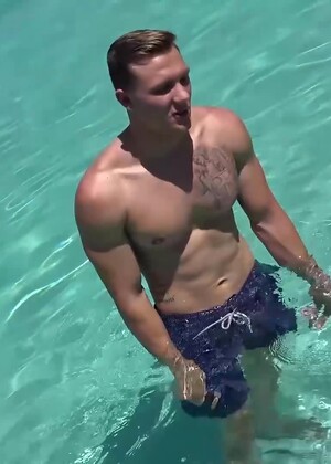 Big Cock Blonde Ryan Lacey Jerks Off