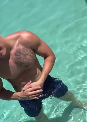 Big Cock Blonde Ryan Lacey Jerks Off