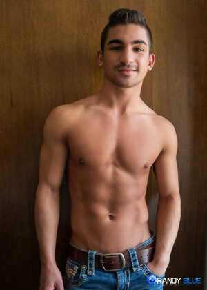 Lukas Valentine prepares for his first bareback scene