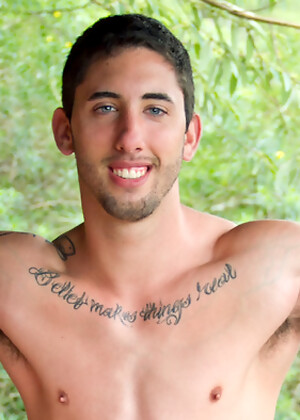Shawn - Hot Muscle Jock Busts a Big Load Outdoors!