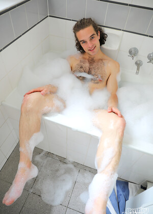 Soaping up with our gorgeous mate Reece