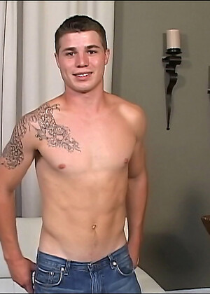 Caleb gets nude and jeking off