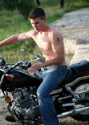 Caleb gets nude and jeking off