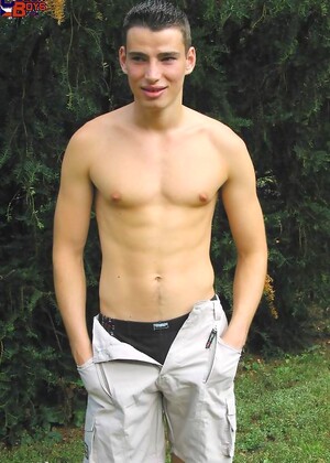 European boy naked