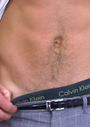 Hairy muscular straight hunk Phil - proud owner of a massive uncut cock