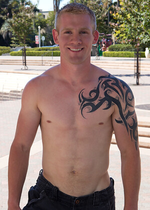Hot blond Tim naked