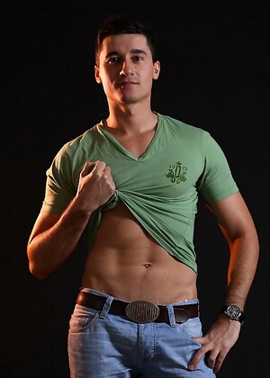 Jay Roberts jacking off cock