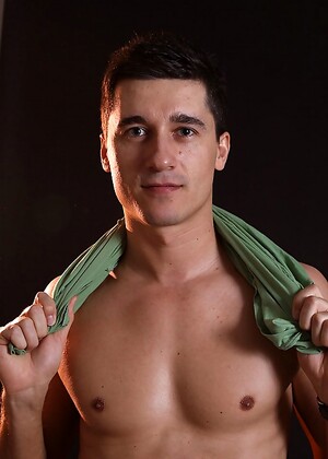 Jay Roberts jacking off cock