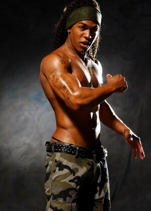 Roderique very muscular and big