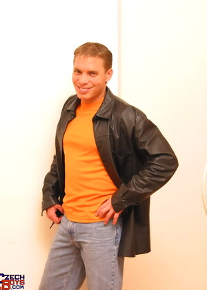 Czech stud shows cock