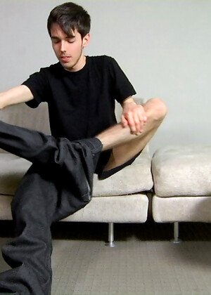 More Than A Handful. Twink stokrs his big cock.