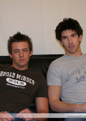 Sexy homosexuals Drake and Blake strip their clothes and pose naked