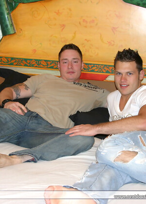 Straight stud Sebastian has anal sex with his gay roommate after getting a BJ