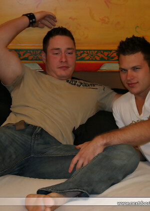 Straight stud Sebastian has anal sex with his gay roommate after getting a BJ