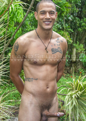 Tall 9" Tyson is Back! Army Vet & Nurse, Crotchless Jock, Walks & Mows Lawn Hard, Pees x2, Erupts in Hawaii!