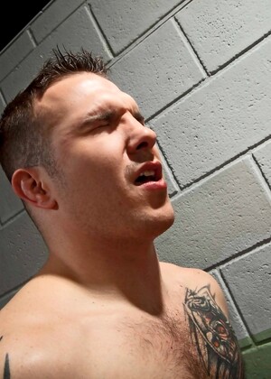 Gay cellmates Cody Carter & Slate Steele stroke each other's big dick