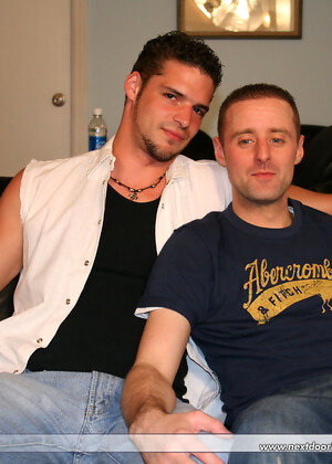 Gay couple Matt & Luc suck each other's big dick before having anal sex