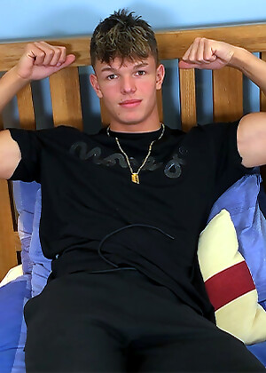 Young Muscular Rugby Stud's 1st Adventure & his Uncut Cock is Rock Hard & Shoots Hard!