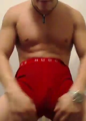 Corky Guy Jerks His Cock Off