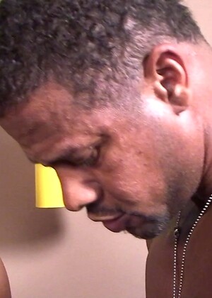 Muscular gay men have an interracial anal gangbang with a white twink