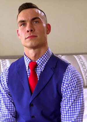 Three Piece Suit Travis Youth Jerks Off