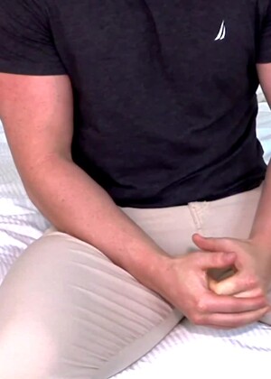 Beefy Red Head Muscle Boy Boxing Instructor Shows Us the Fire Crotch