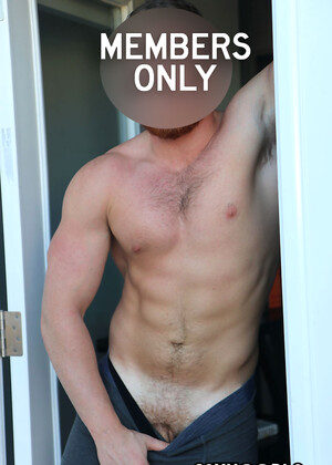 Beefy Red Head Muscle Boy Boxing Instructor Shows Us the Fire Crotch
