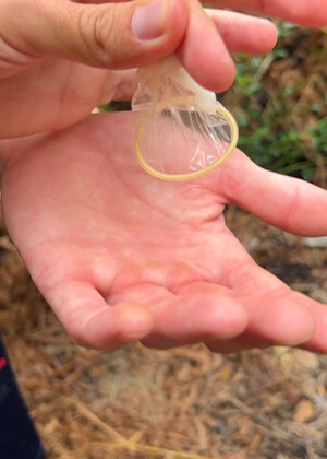 CONDOM FISHING - EMPTYING OUT USED CONDOMS AND DRAINING THEM 4 SPUNK' 2 FUCK UP FIT BOY