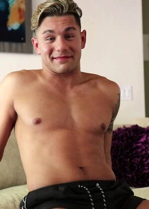 Gym Jock Gio Lockwood Jerks His Uncut COCK