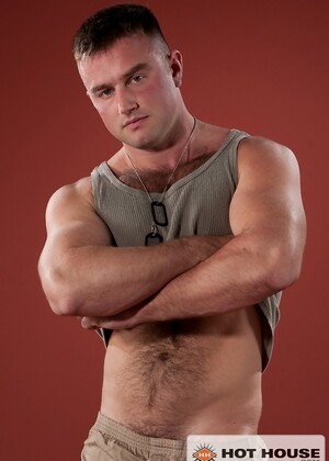 Backroom  Archive Starring Hot House Exclusive. Soldier posing naked.
