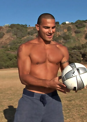 Emilio is solid, lean, and built, with meaty legs and incredible low-hanging balls!