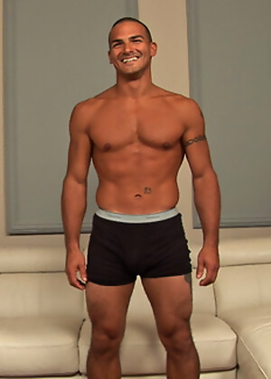 Emilio is solid, lean, and built, with meaty legs and incredible low-hanging balls!