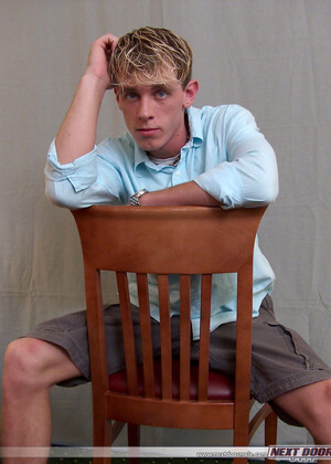 Owen posing naked