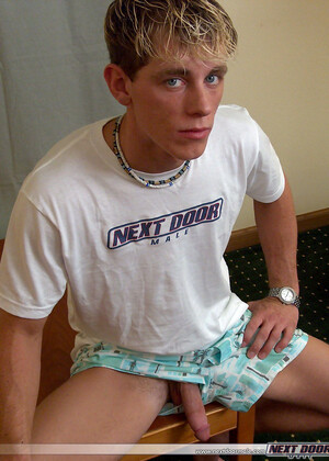 Owen posing naked