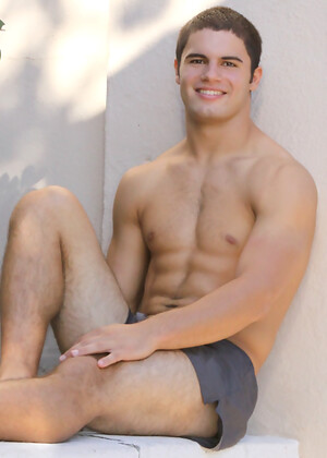 Scott shows his perfect ripped body