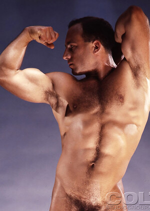 Ken Marx posing naked
