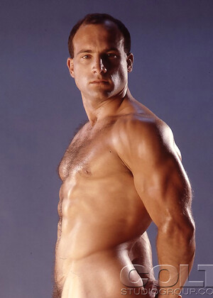Ken Marx posing naked