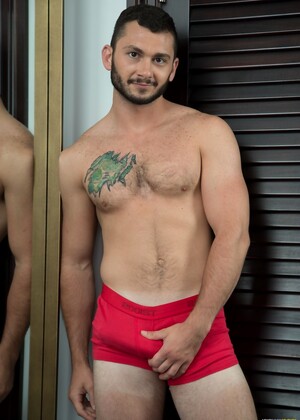 Well-endowed gay men Johnny Riley & Steve Rogers have hardcore anal sex